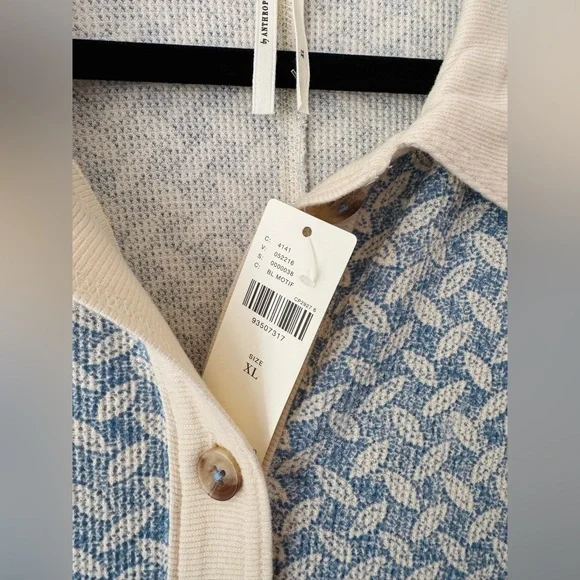 Anthropologie Waffle Cocoon Romper, Size XL - Picture 12 of 12